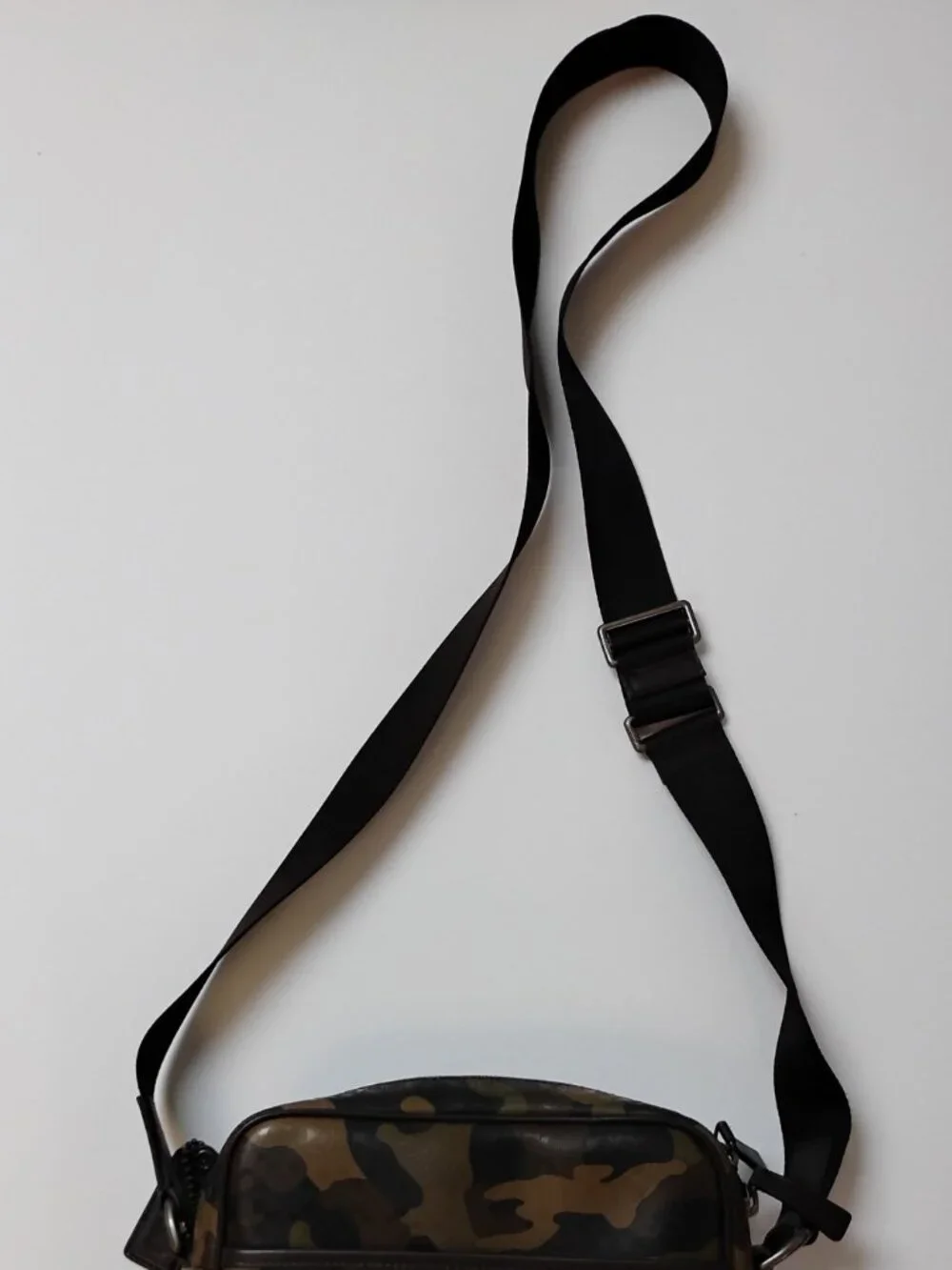 Coach Houston Flight Bag in Signature Camo Print